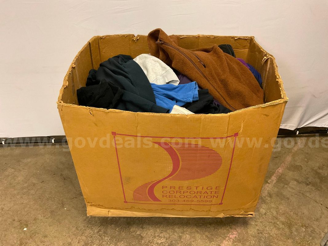 Large Box of Jackets, Coats & Sweats