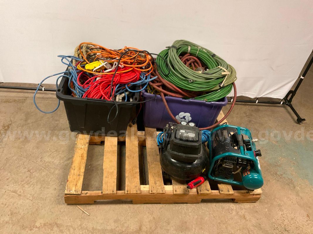 Lot of Tools & Misc. Lost & Found Items, Including 2 - Compressors
