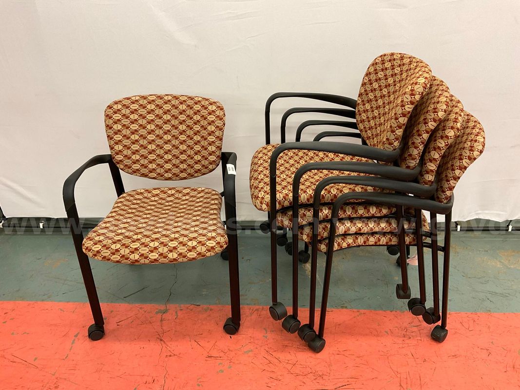 5 - Haworth Improv Seating Side Chairs, Model M600-2212