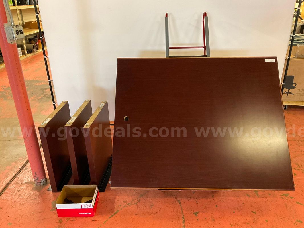Kimball International Conference Table, Model CCW48120RTLW, 120"x48"x29"