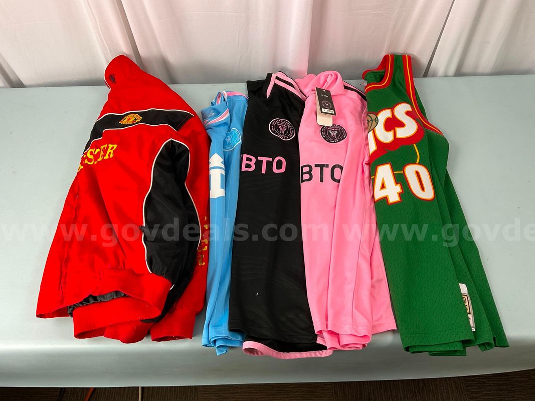 Lot of Sports Jerseys