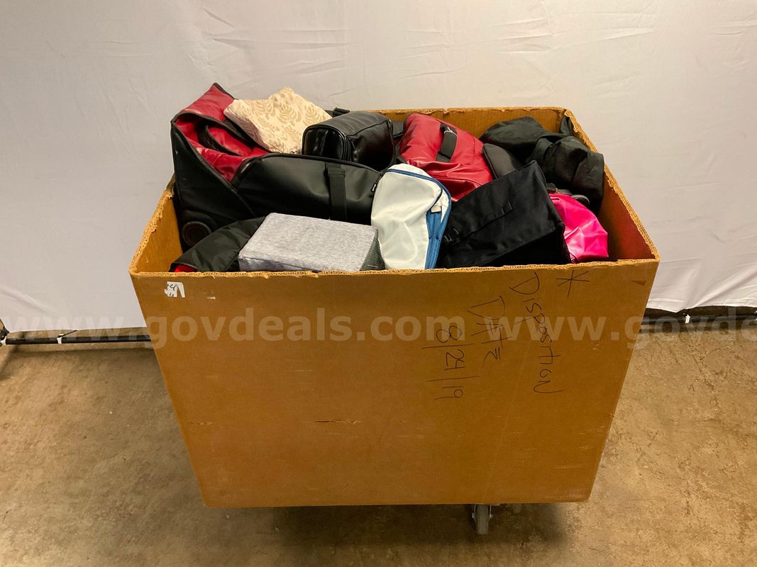 Large Box of Backpacks & Bags
