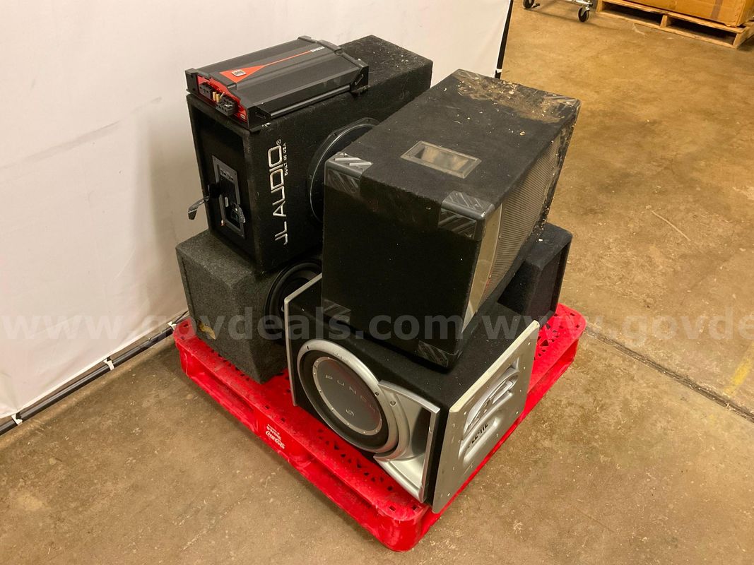 Lot of Audio Equipment
