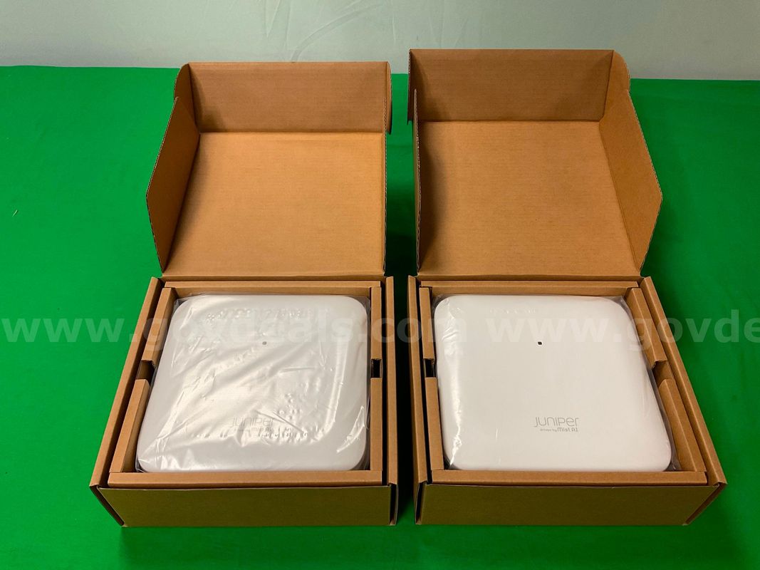 2 - Juniper Networks Mist Wireless Access Points, Model AP45 in Packaging
