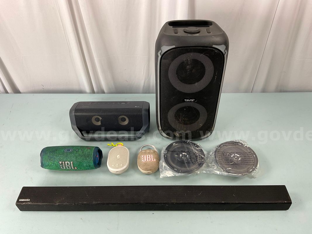 Lot of Bluetooth Portable & Misc Speakers