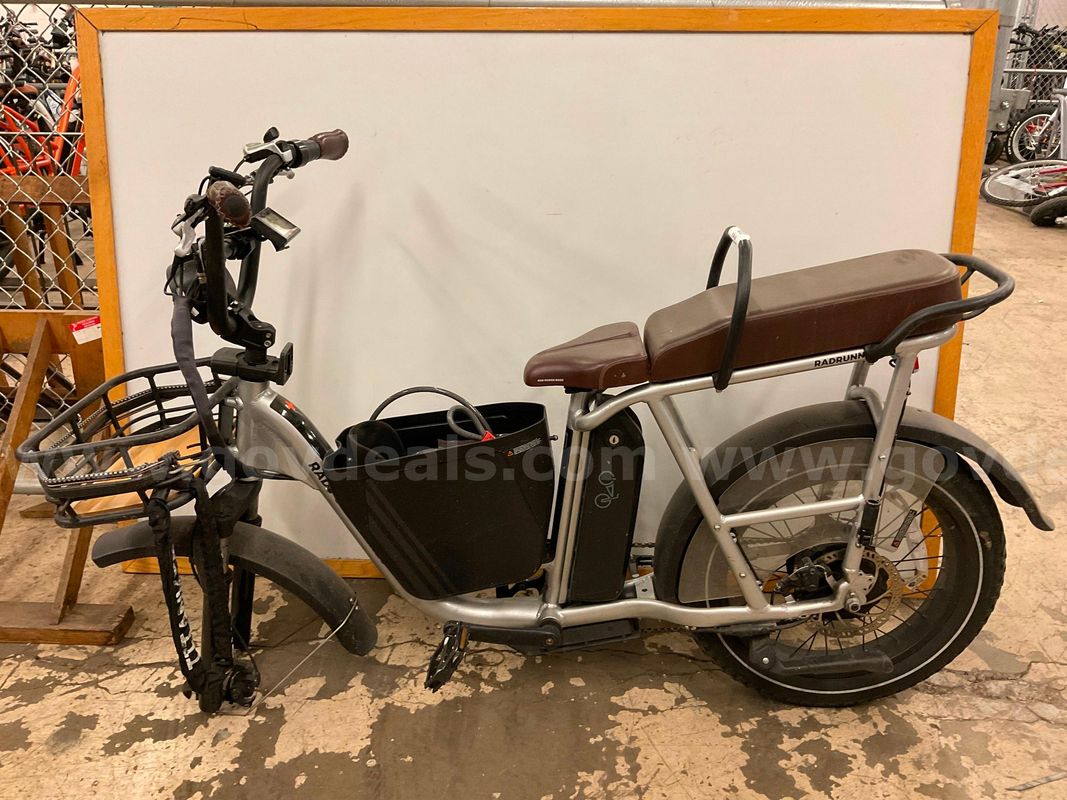 Rad Power 1 Plus Radrunner Electric Bicycle With Battery, CT 17"
