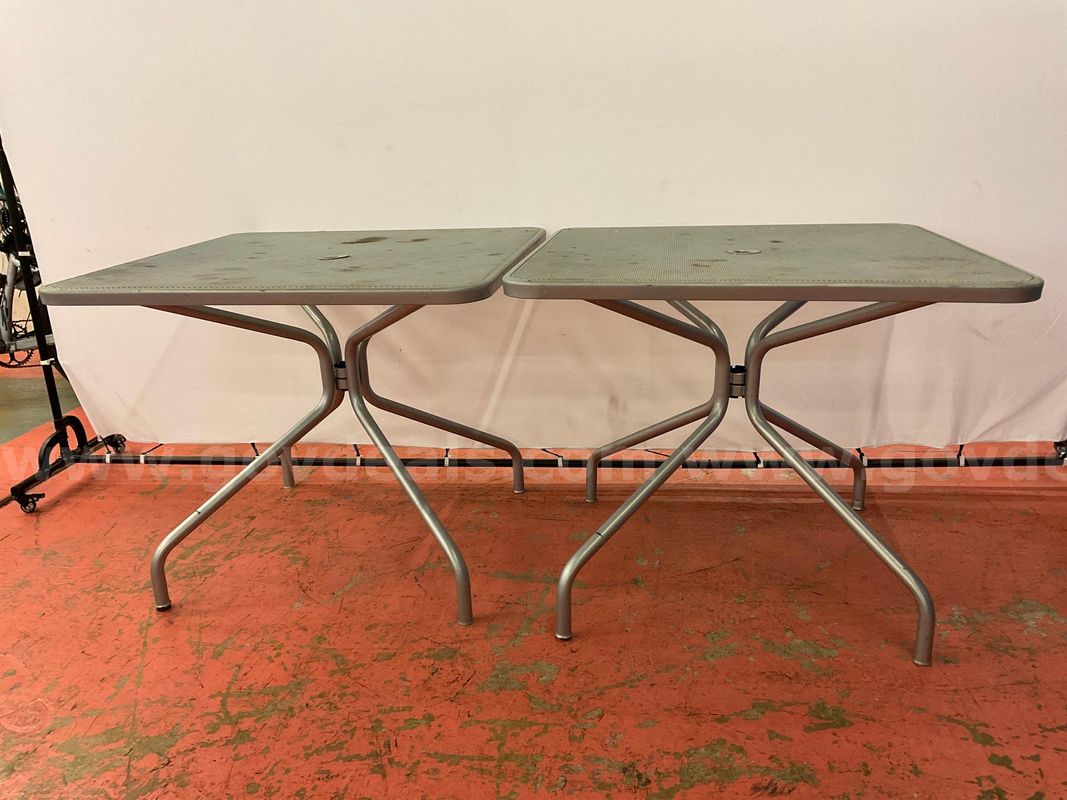 2 - Emu Patio Tables, 36"x36"x30"