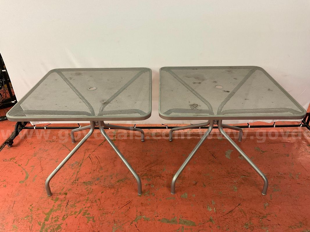 2 - Emu Patio Tables, 36"x36"x30"