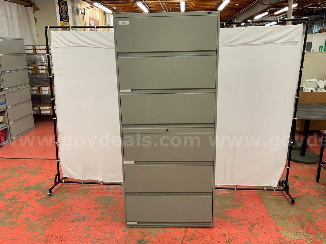 Global Brand 9136P6ET Filing Cabinet, 82"x36"x16"