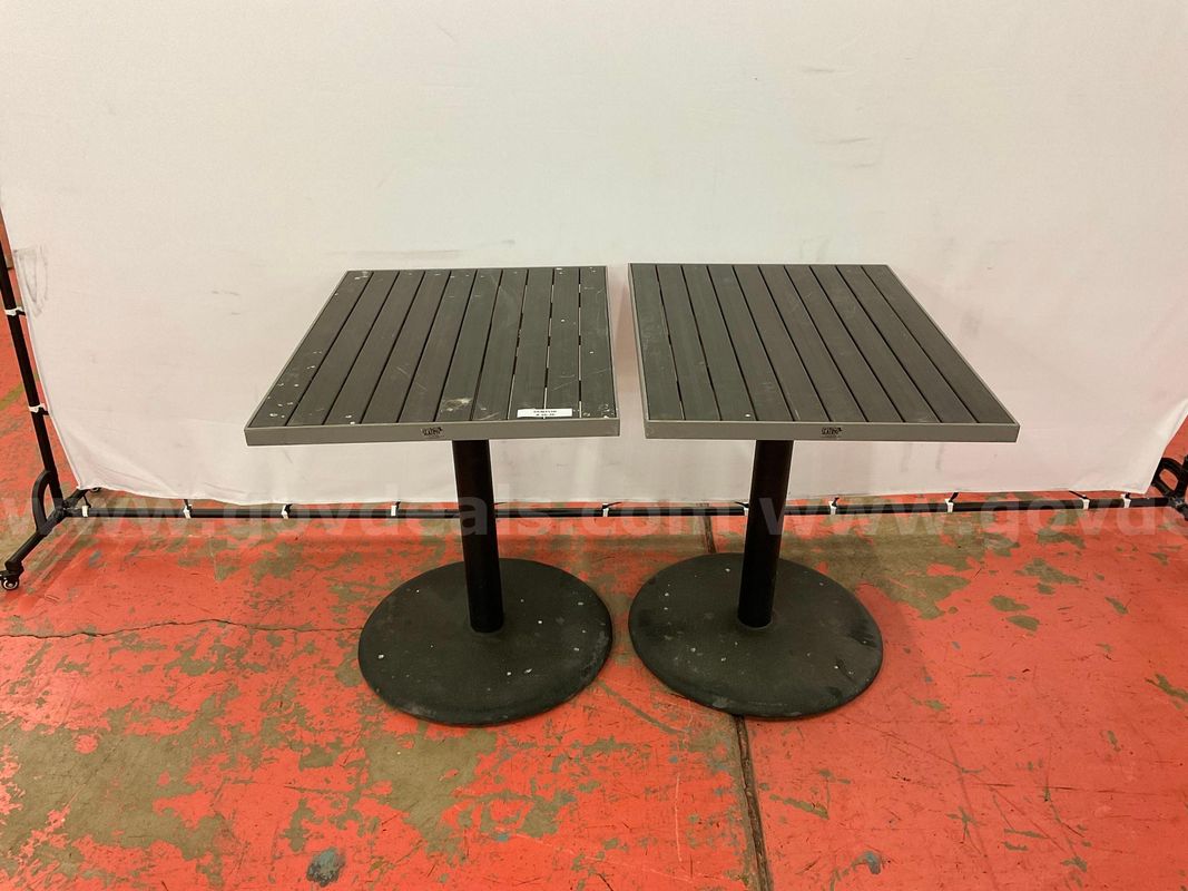 2 - Florida Seating Tables, 30"x24"x32"