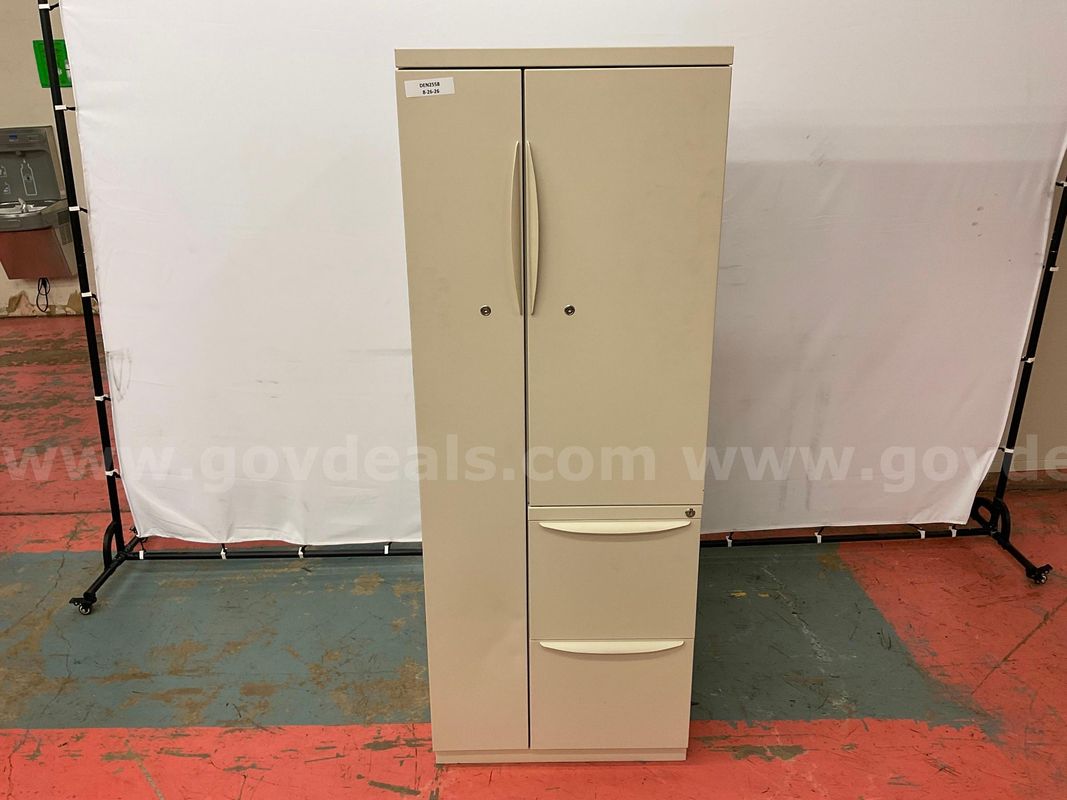 Office Storage Cabinet, 64"x24"x23"