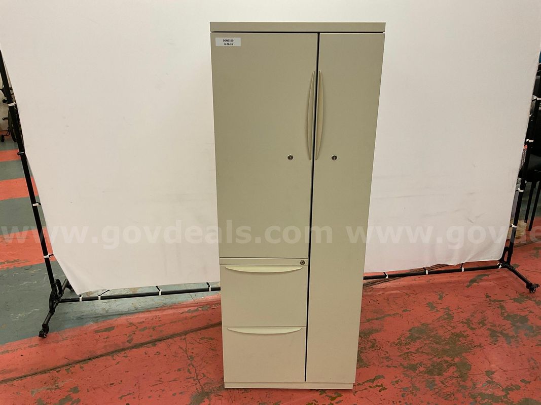 Office Storage Cabinet, 64"x24"x23"