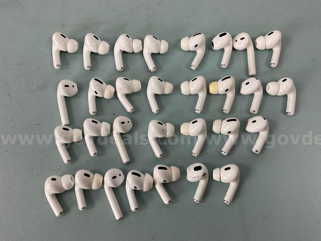 30 - Misc. Loose Apple AirPods without Charging Cases, Untested