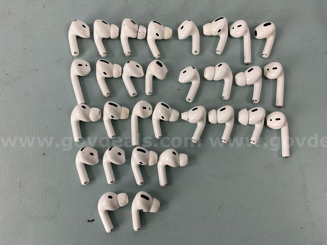 30 - Misc. Loose Apple AirPods without Charging Cases, Untested
