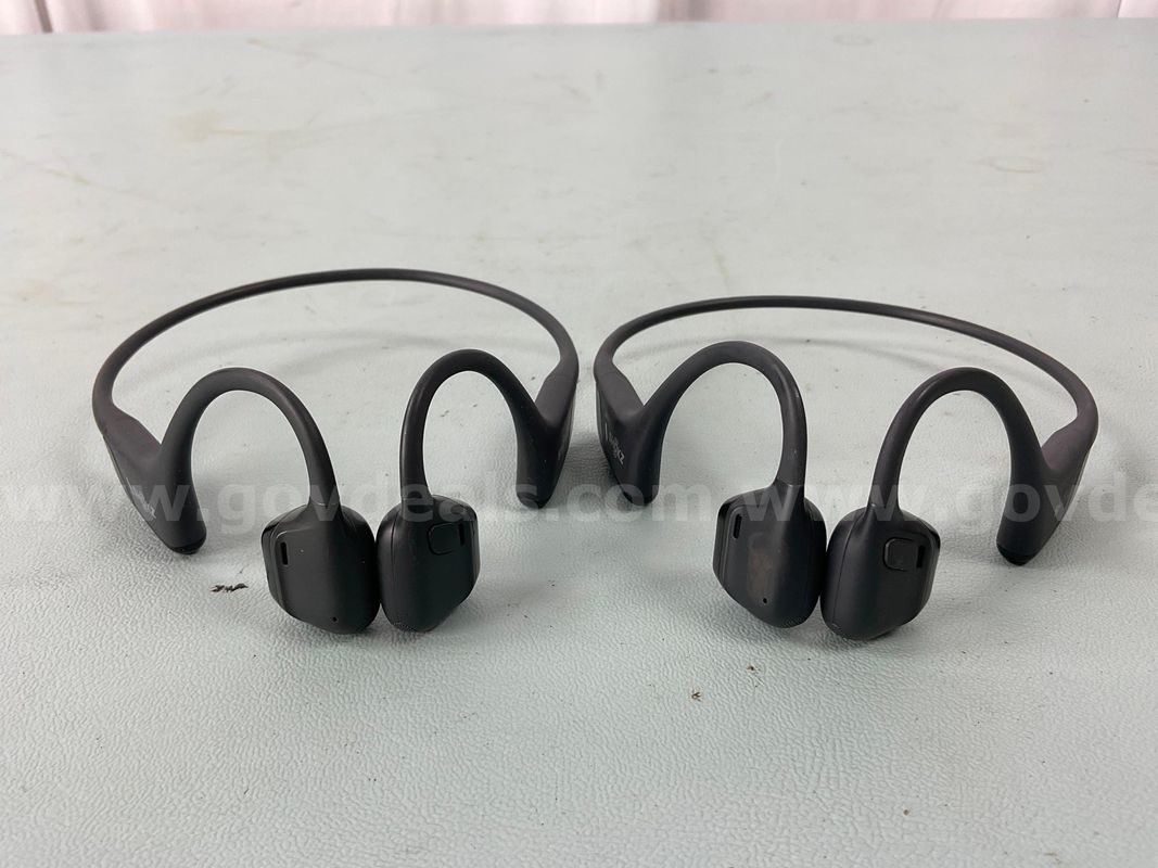 2 - Shokz OpenRun Pro 2 Bluetooth Wireless Headphones, Models: S820 (Both Power On)