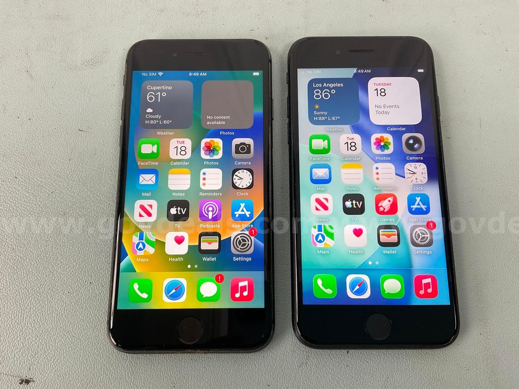 2 - Apple iPhones (Unlocked)