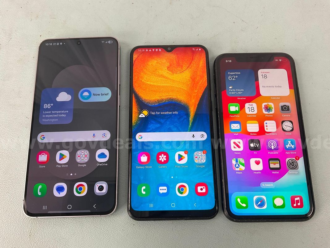 3 - Cell Phones (Unlocked)