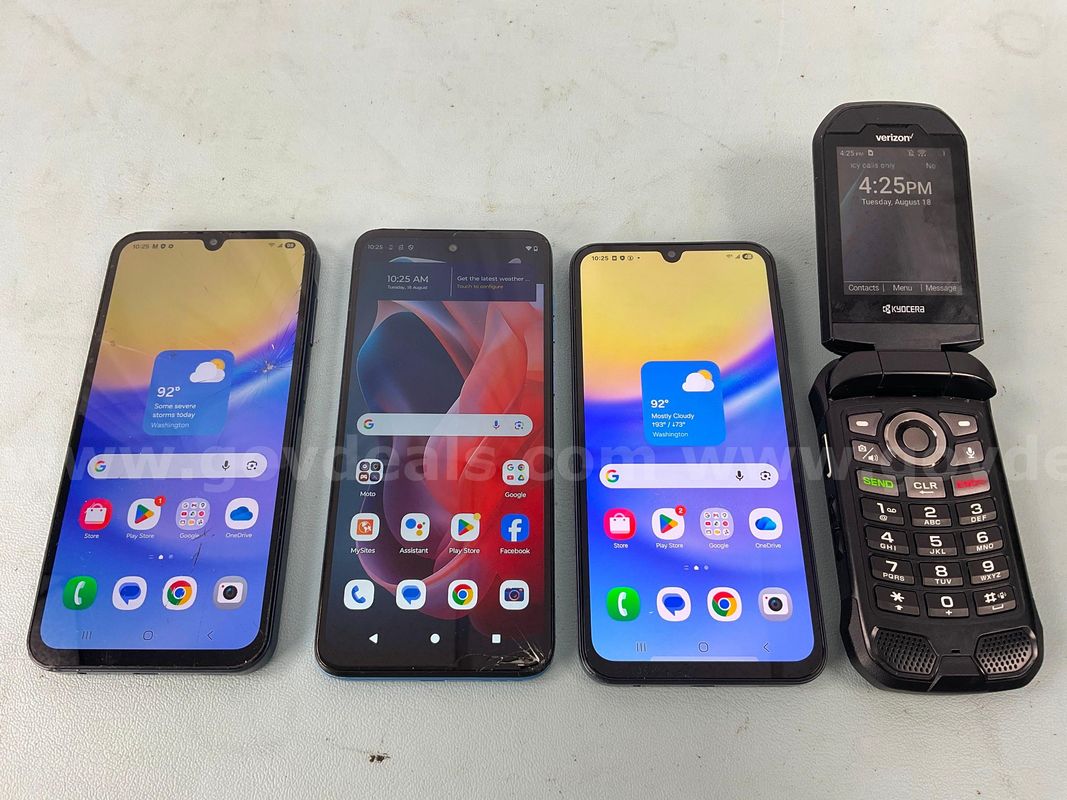 4 - Cell Phones (Unlocked)