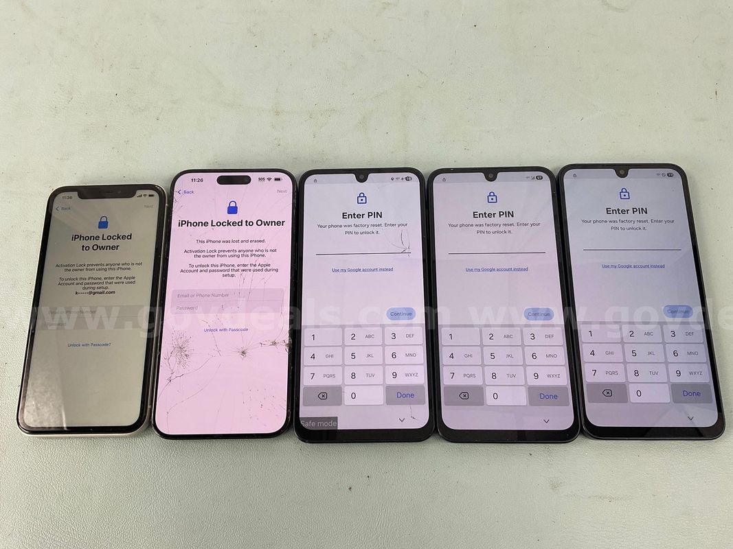 5 - Cell Phones (User Locked)