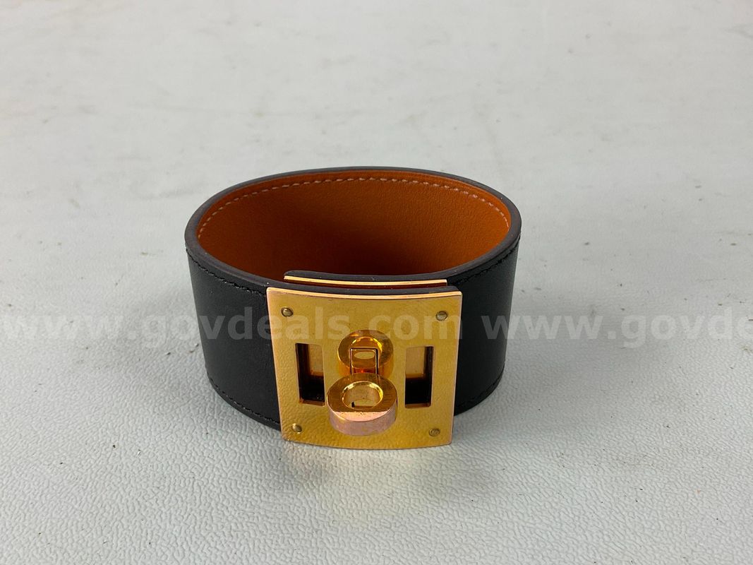 Fashion Leather Adjustable Bracelet, Labeled as Hermes