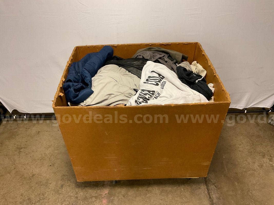 Large Box of Coats, Jackets & Sweats