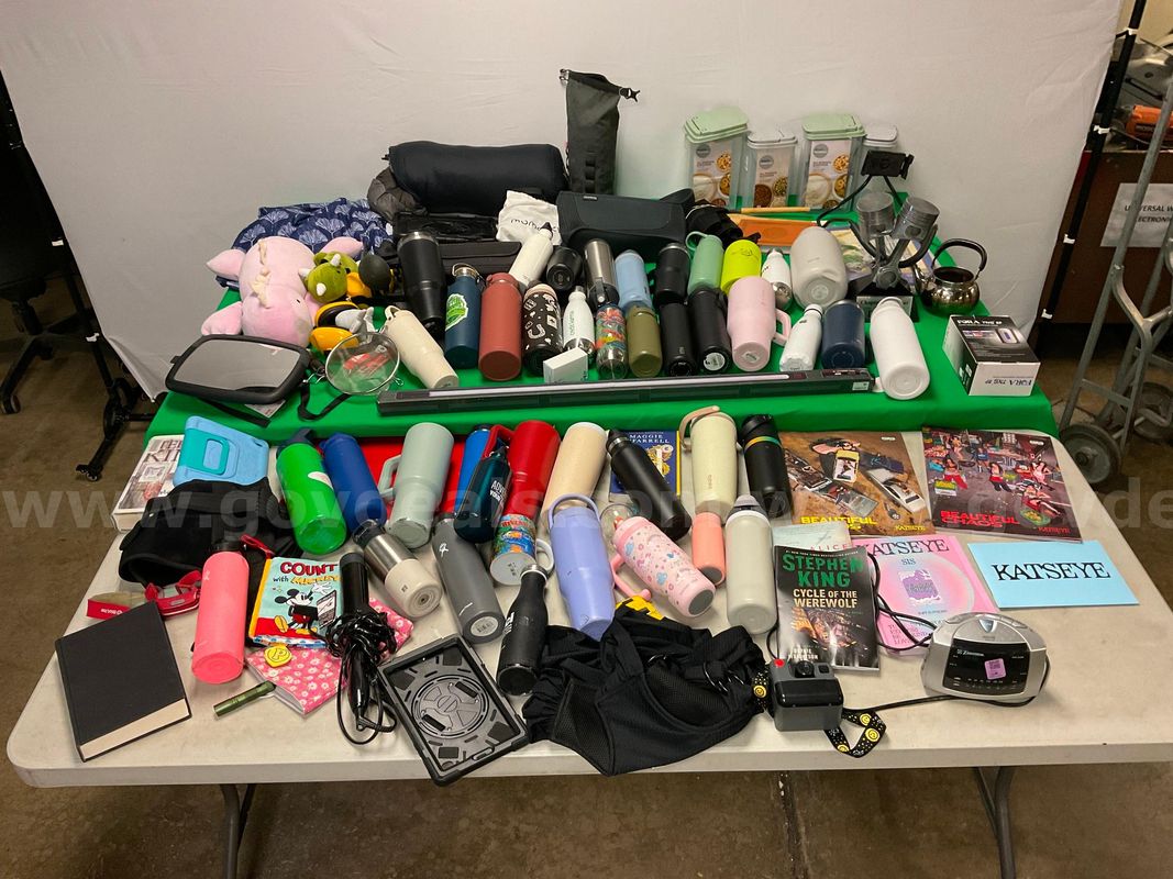 Box of Misc Lost & Found Items