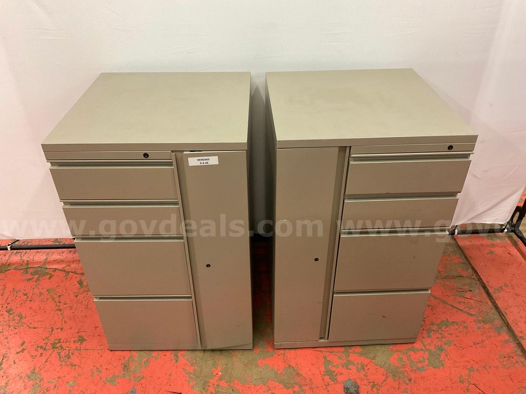 2 - Herman Miller Meridian Vertical Storage Towers