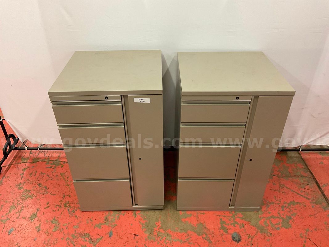 2 - Herman Miller Meridian Vertical Storage Towers