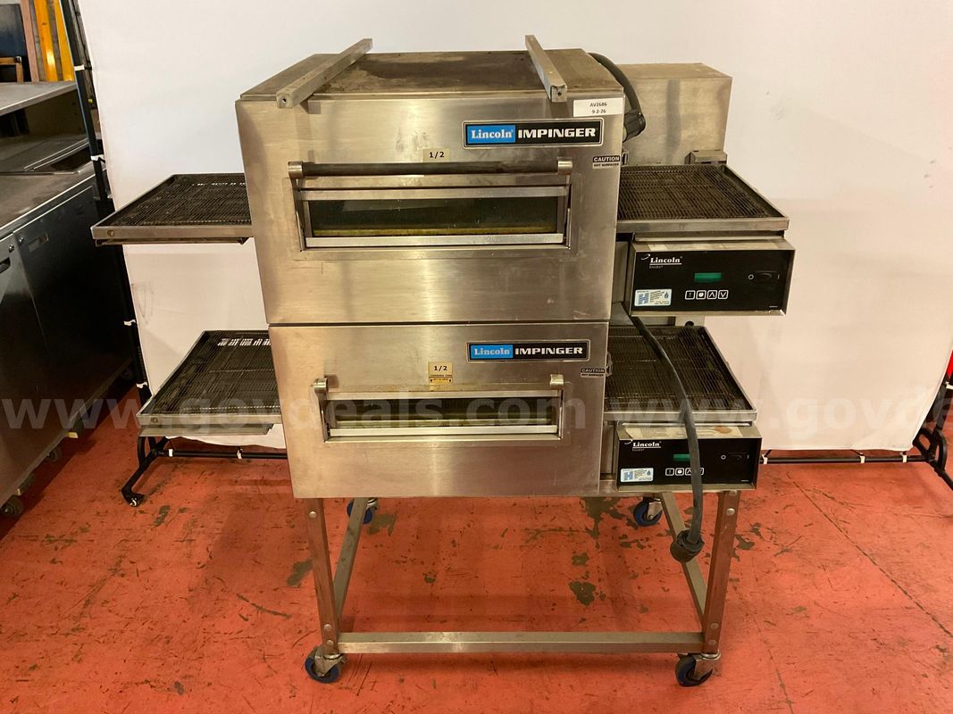 Lincoln Impinger 1132-080-A Double Stacked Conveyor Oven