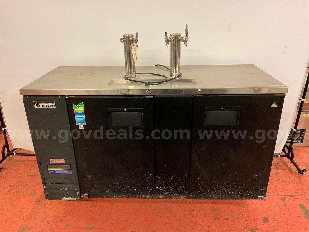 Everest EBD3 Commercial Direct-Draw Keg Refrigerator