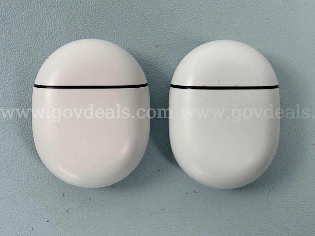 2 - Google Pixel Buds With Charging Cases: Models G7T9J & GPX4H