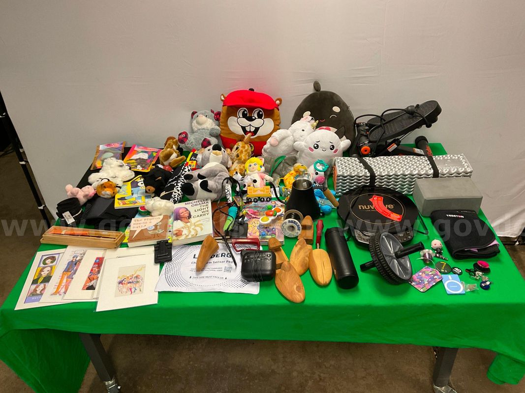 Box of Misc Lost & Found Items