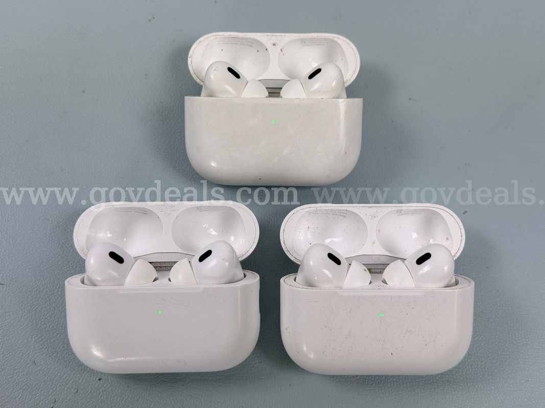 3 - Apple AirPods Pro 2nd Gen with Charging Cases, Models: A2968