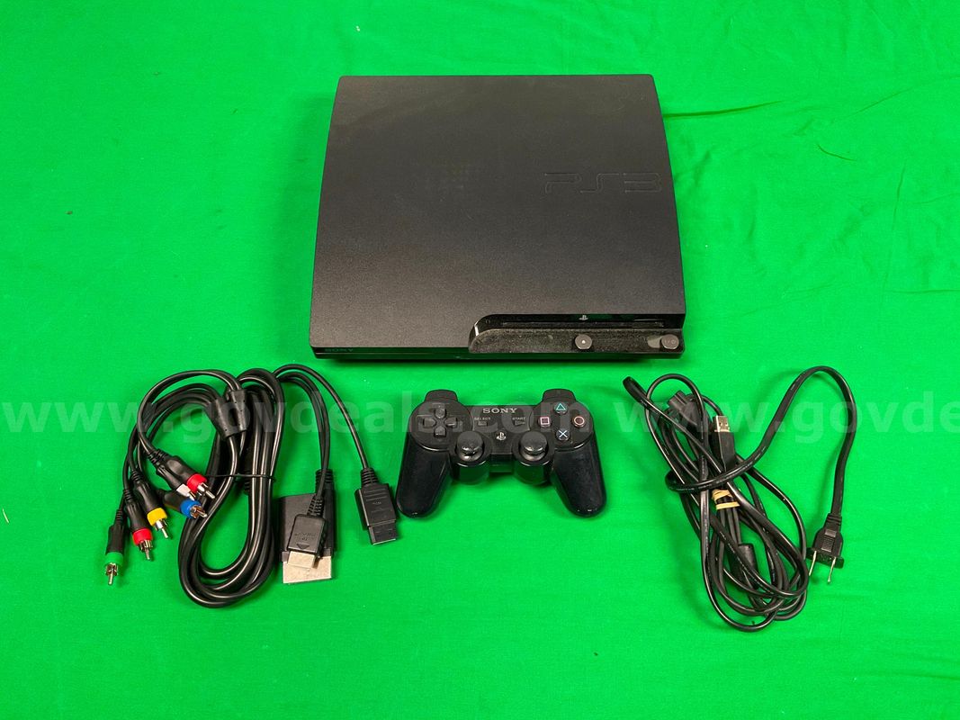 Sony Playstation 3 Video Game Console, Model CECH-2501A With Controller & Accessories