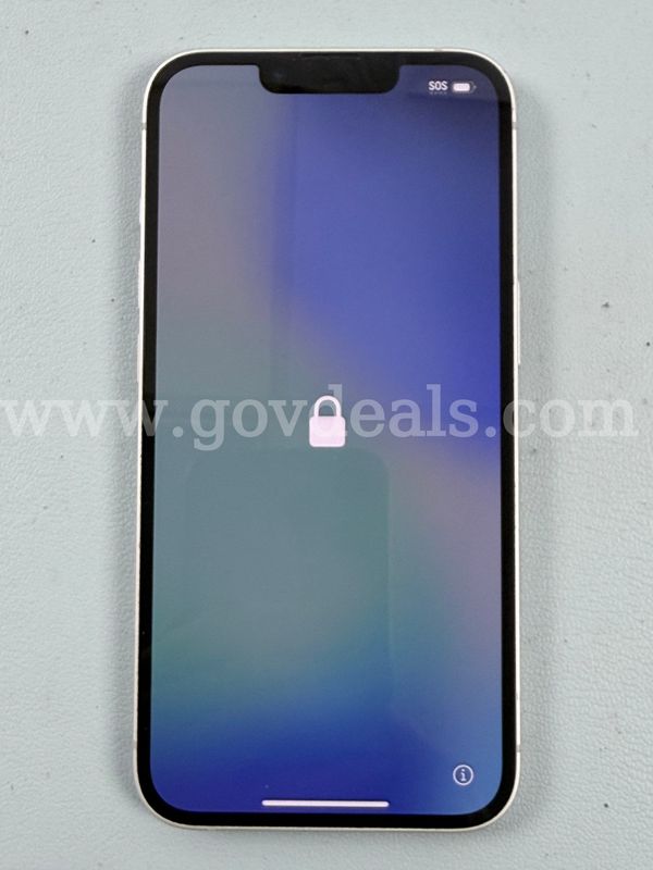 Apple iPhone 16e (User Locked) Model A3212, IMEI: 350304977716937 (Powers On)