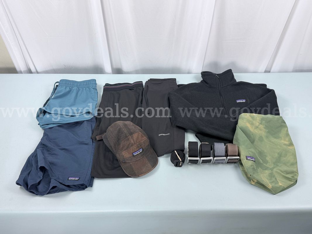 Lot of Fashion Clothing Items and Accessories Labeled Patagonia