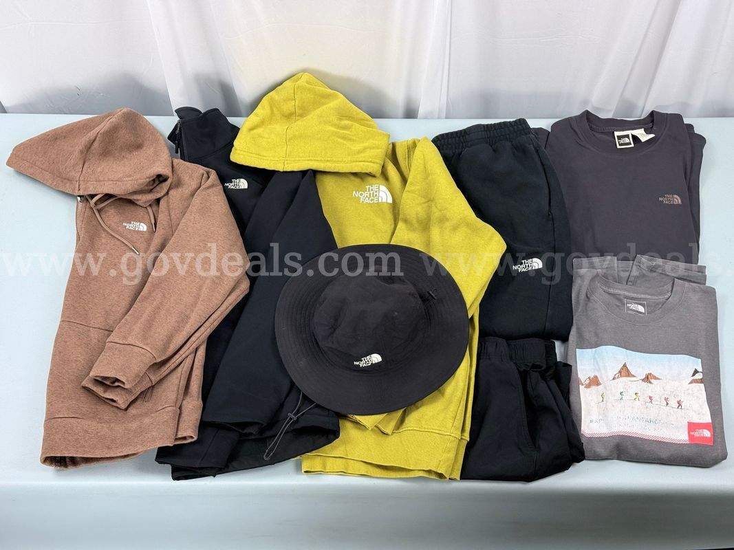 8 - Fashion Clothing Items Labeled The North Face