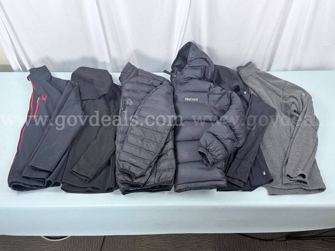 6 - Fashion Jackets Labeled Spyder, Kuhl, Marmot, & Gerry