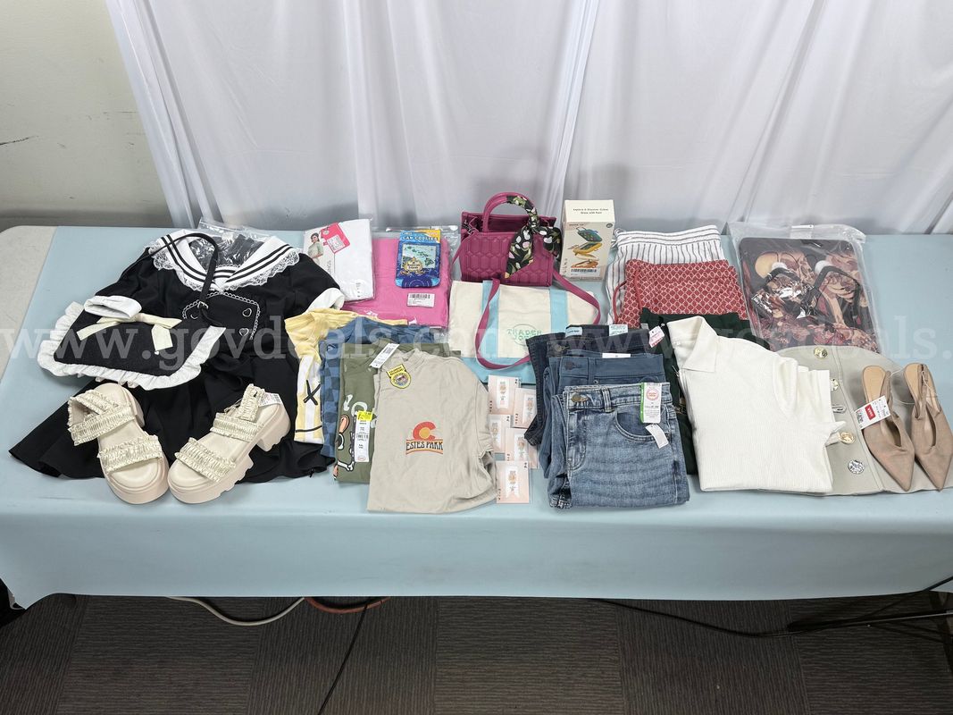 Lot of Misc. New Clothing and Merchandise with Tags