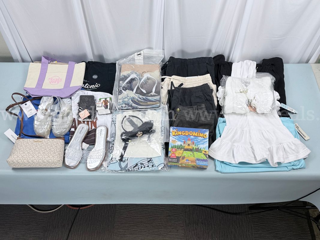 Lot of Misc. New Clothing and Merchandise with Tags