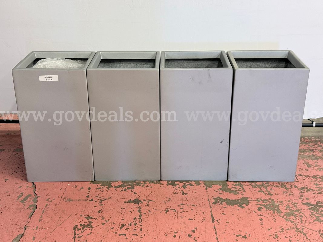 4 - Planters, 24"x13.5"x13.5"