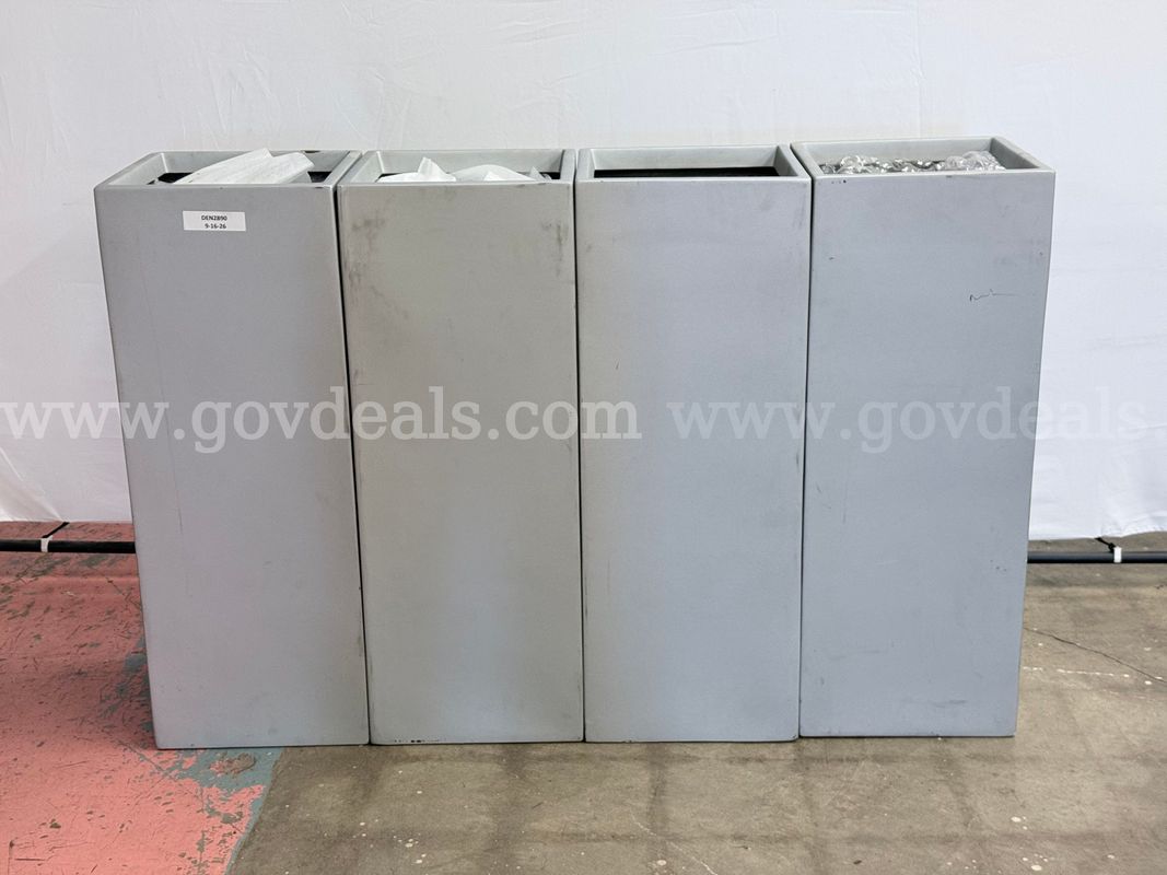 4 - Planters, 36"x13.5"x13.5"
