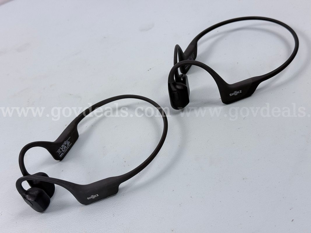 2 - Shokz Bluetooth Wireless Headphones, Models: S803 & OpenRun Pro S810 (Both Power On)