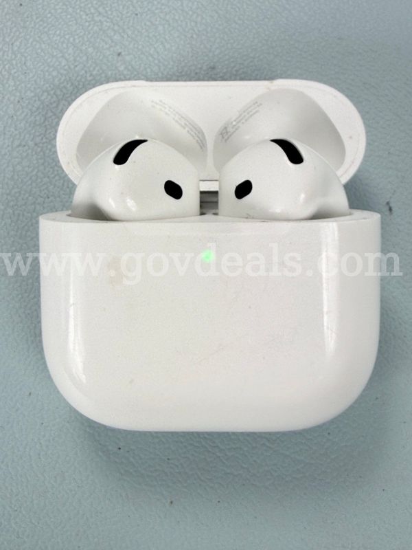 Apple AirPods Gen 4 with Charging Case, Model: A3059 (Powers On)