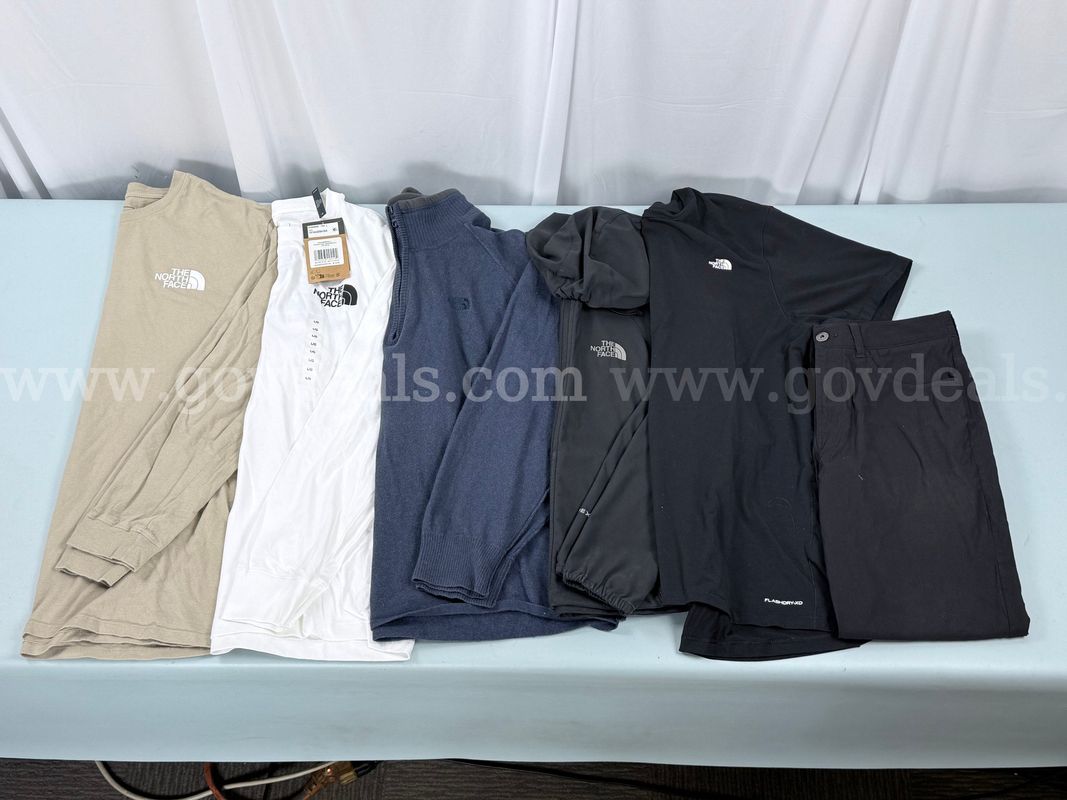 6 - Fashion Clothing Items Labeled The North Face