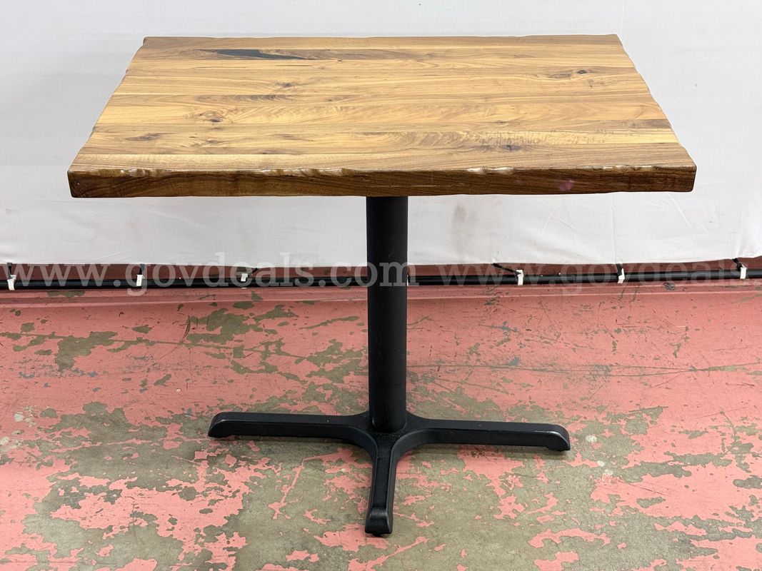 Wood Goods Industries Wooden Table (L) 36" x (W) 24" x (H) 30"
