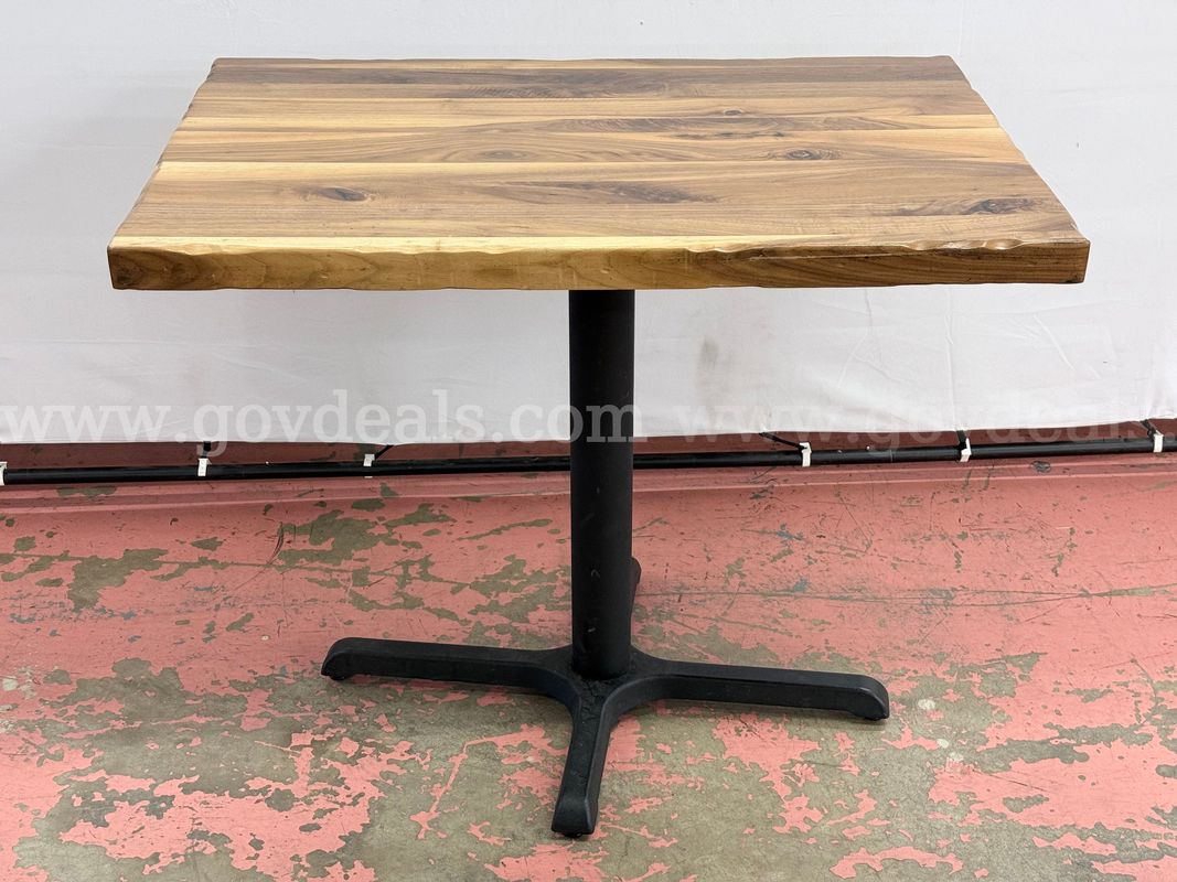 Wood Goods Industries Wooden Table (L) 36" x (W) 24" x (H) 30"
