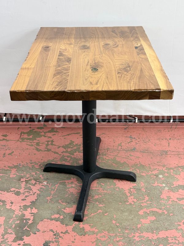 Wood Goods Industries Wooden Table (L) 36" x (W) 24" x (H) 30"