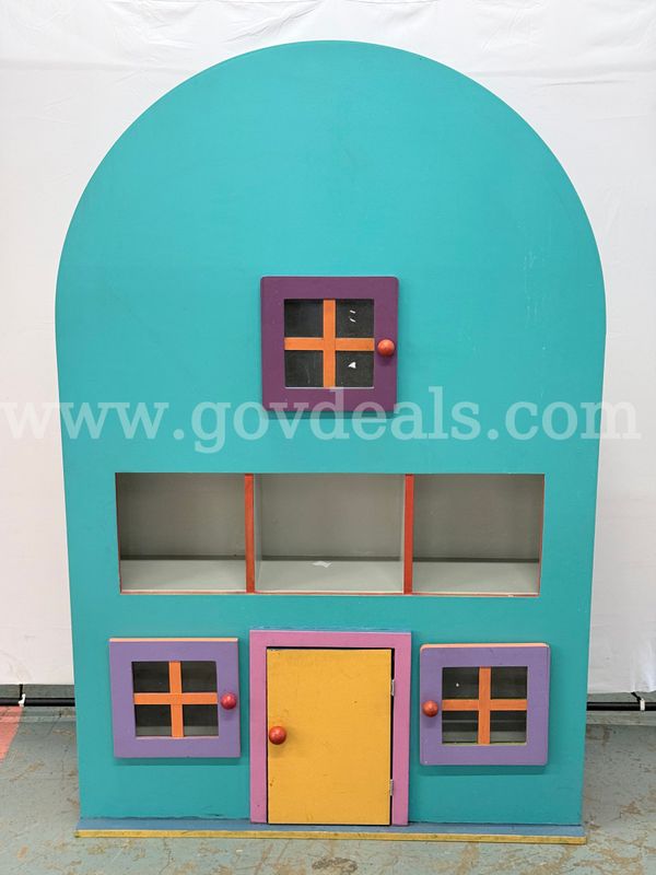 Unknown Brand Wooden Children's Play Unit (L) 49" x (D) 12" x (H) 73"