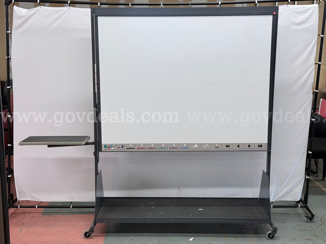 TeamBoard N500 Interactive Whiteboard (L) 63" x (W) 24" x (H) 78.5" (Untested)